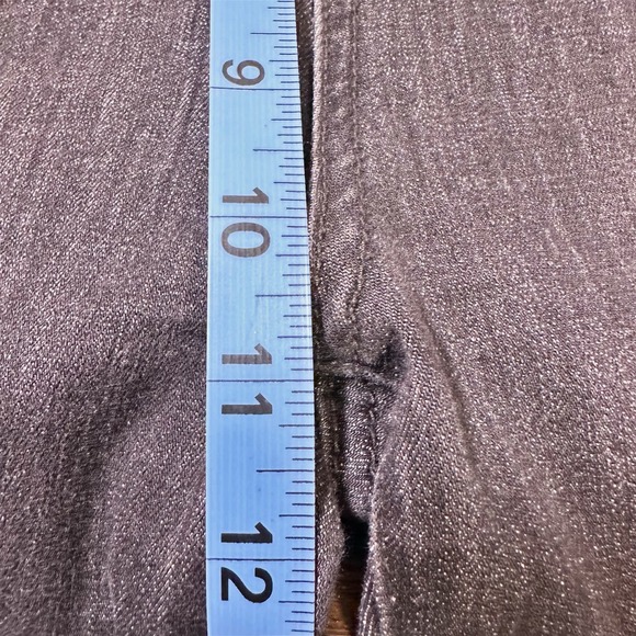 Free People Irreplaceable Flare Jean Raw Frayed Hem Black Women 26 - Picture 7 of 8